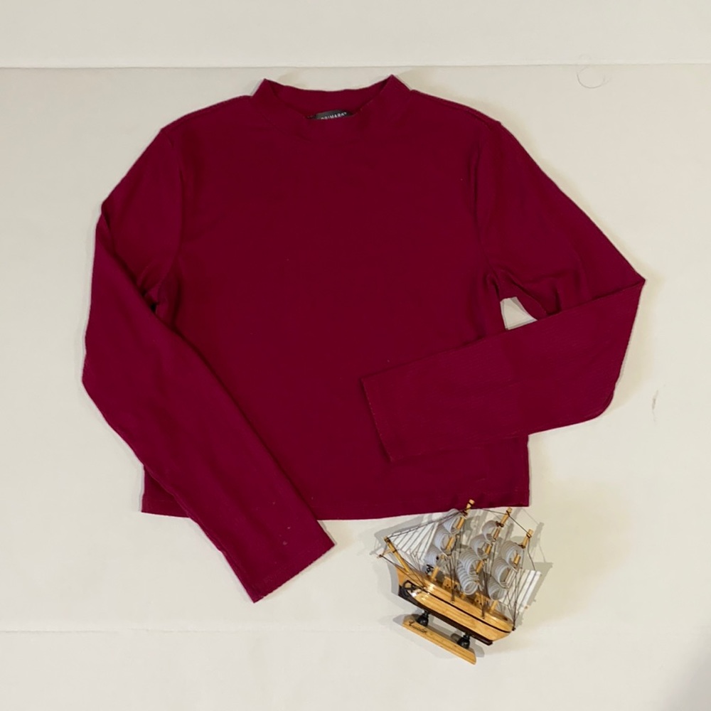 Crop top Turtle Neck